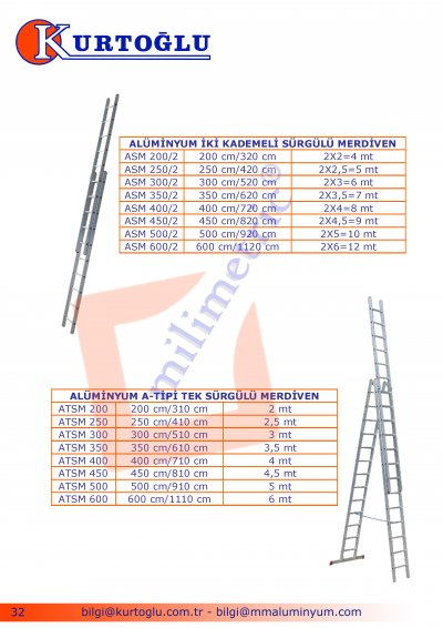 Alüminyum Merdivenler  - 2