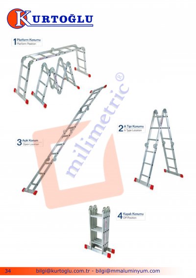 Alüminyum Merdivenler - 4